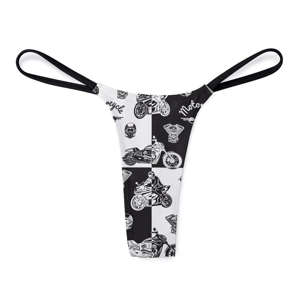 Amazon.com: Cross Motorcycle Pattern G-String Thongs for